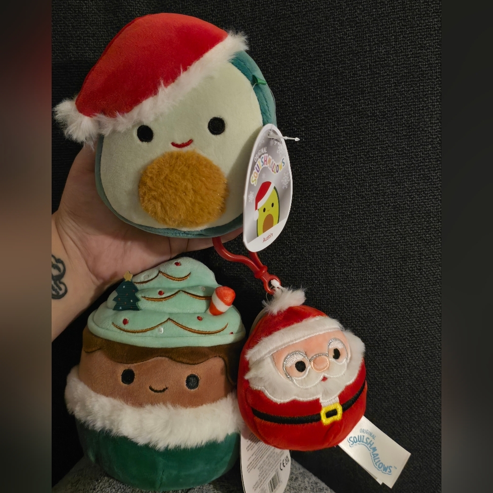Christmas Holiday Time Squishmallow Bundle